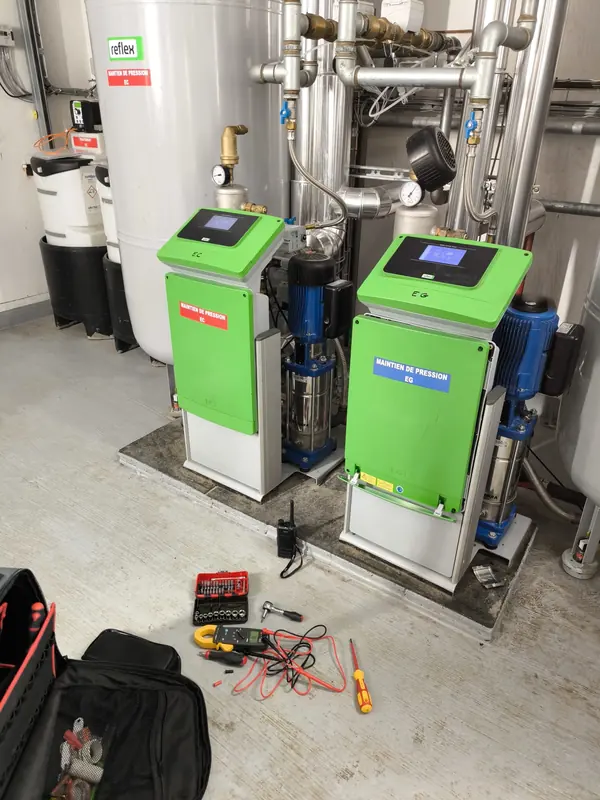 Intervention en local technique — Sol-elec Services